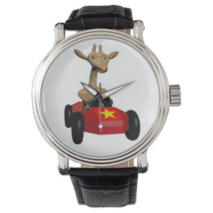 Ingwer das Giraffenlaufen Armbanduhr