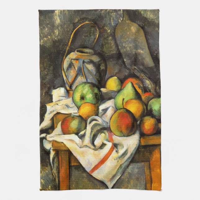 Ingwer-Glas und Frucht durch Cezanne Handtuch (Vertikal)