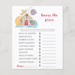 Ingwer House - Price Guess Game