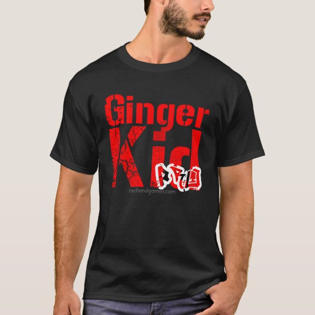 Ingwer-Kind Pro T-Shirt (Vorderseite)