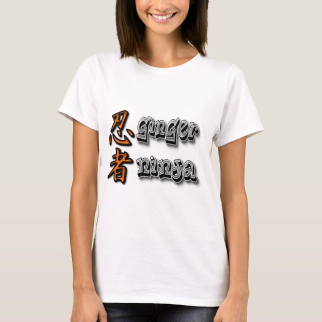 Ingwer Ninja T-Shirt (Vorderseite)