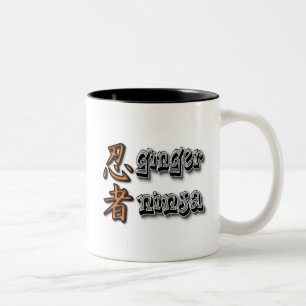 Ingwer Ninja Zweifarbige Tasse