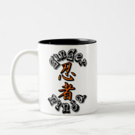 Ingwer Ninja Zweifarbige Tasse