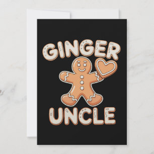 Ingwer Onkel Lebkuchen Weihnachten Xmas Familie Einladung