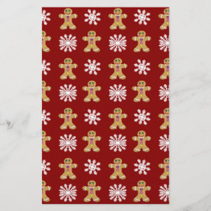 Ingwer und Schnee Briefpapier