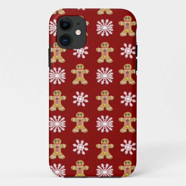 Ingwer und Schnee Case-Mate iPhone Hülle (Rückseite)