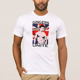 INGWER VEREINIGEN BRITISCHEN KÖNIGLICHEN INGWER T-Shirt
