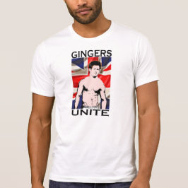 INGWER VEREINIGEN BRITISCHEN KÖNIGLICHEN INGWER T-Shirt