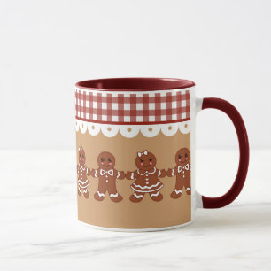 Ingwerbrot-Weihnachts-Kaffeetasse Tasse
