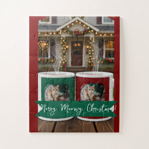 Ingwerkatze, Foto Text Anpassen ,Meowy Weihnachten