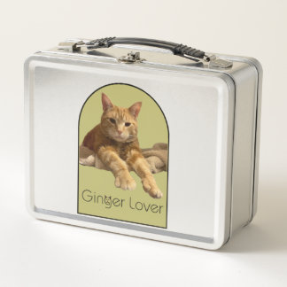 Ingwerliebhaber Metall-Lunchbox Metall Brotdose