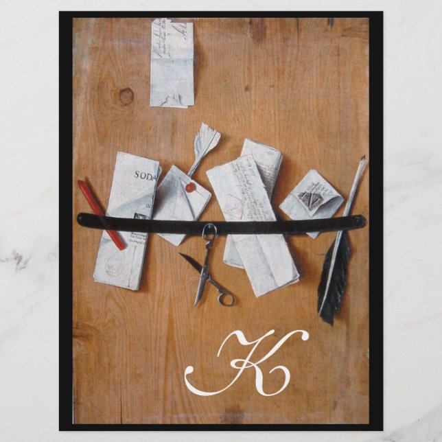 INHABER DES HOLZMONOGRAMM, braun, schwarz (Vorderseite)