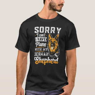Inhaber deutscher Hirten - ich habe Pläne mit mein T-Shirt