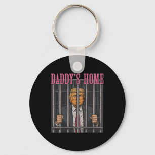 Inhaftierte Führer Humor Statement Daddy's Home An Schlüsselanhänger