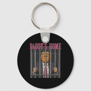 Inhaftierte Führer Humor Statement Daddy's Home An Schlüsselanhänger