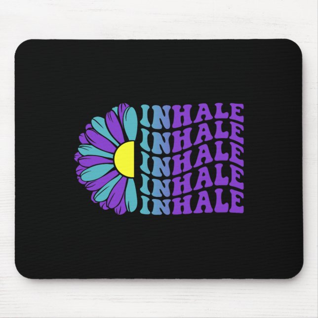 Inhalationspräventionsbewusstseins-Suower-Design Mousepad (Vorne)