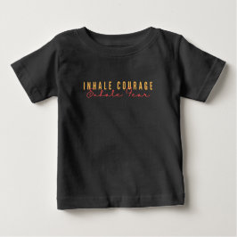 INHALE COURAGE EXHALE ANGST - YOGA POWER T - Shirt
