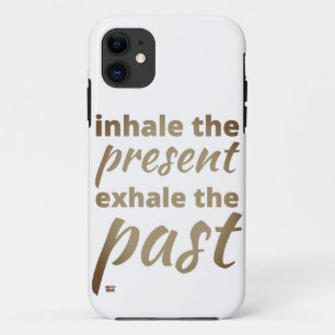 "INHALE DIE AKTUELLE.." inspirierendes Zitat. Case-Mate iPhone Hülle