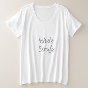 Inhale Exhale Yoga Namaste Méditation Respire