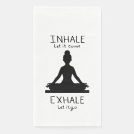 Inhale Exhale Yoga Serviette