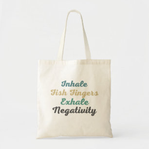 Inhale Poisson Doigts Exhale Négativité Sac d'acha