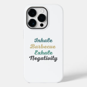 Inhalieren eines Barbecue Exhale Negativity Handy  Case-Mate iPhone 14 Pro Hülle