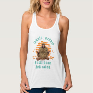 Inhalieren, Exhale Resilienz aktiviert Bigfoot Tank Top