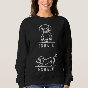Inhalieren Exhale Spitz Funny 113 Sweatshirt