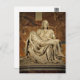 Inhaltsangabe Michelangelo's Piet? Petersdom  Postkarte (Vorne/Hinten)