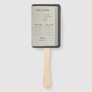 Inhaltsverzeichnis Zeremonie Lüfterprogramm Fächer