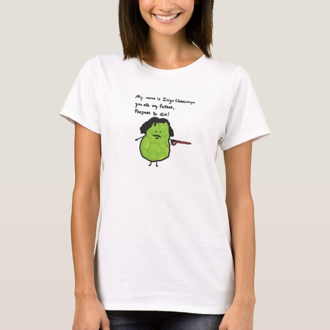 Inigo-Flaschenbaum Foodpun T-Shirt (Vorderseite)