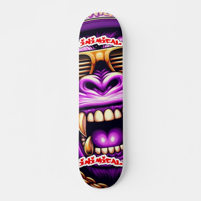 Inimi9cal Illin' Gorilla Skateboard (Vorne)