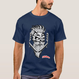 Inimical Barber Skull T-Shirt