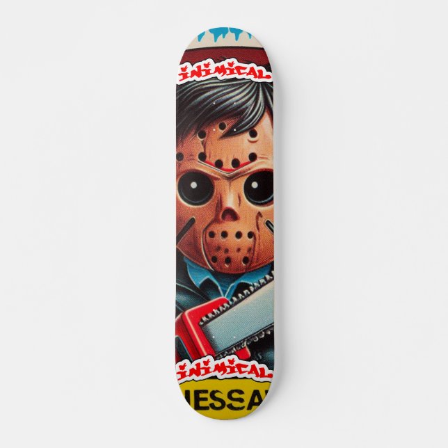 Inimical Chainsaw Kid Skateboard (Vorne)