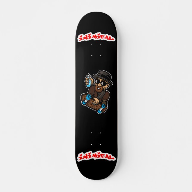 Inimical Chemical Skateboard (Vorne)