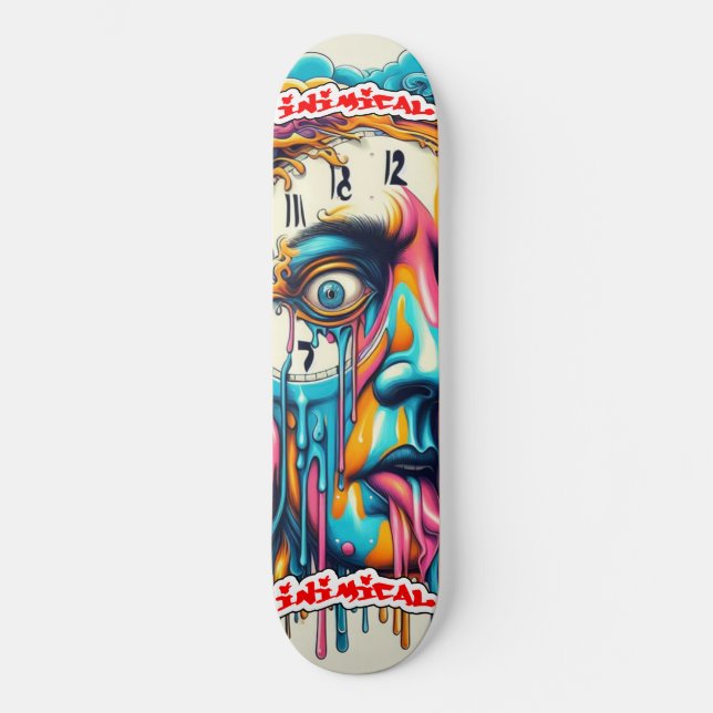 Inimical Dreamscape Skateboard (Vorderseite)