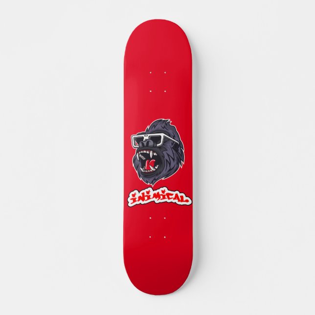 Inimical Gorilla Skateboard (Vorne)