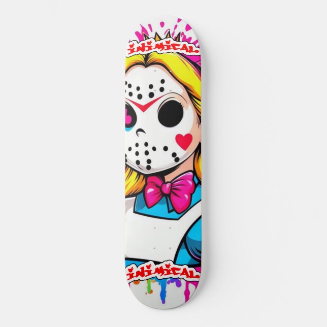 Inimical Killa Alice Skateboard (Vorderseite)