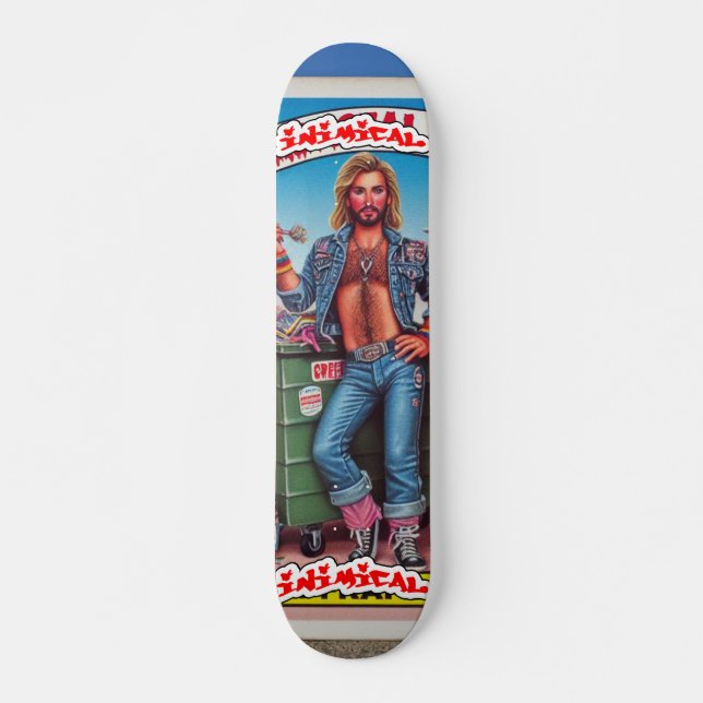 Inimical San Francisco Leckerei Skateboard (Vorne)
