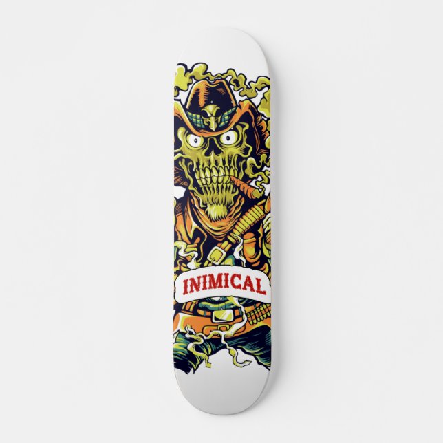 Inimical Savage Cowboy Skateboard (Vorne)