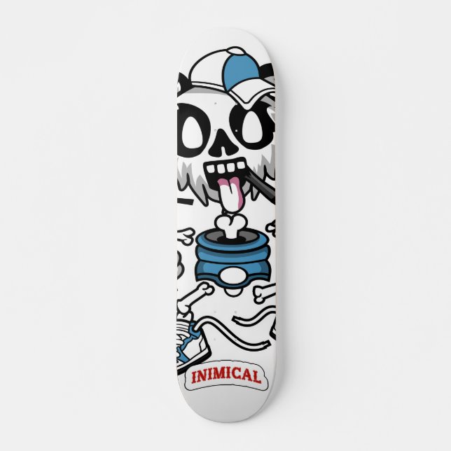 Inimical Shook Panda Skateboard (Vorne)