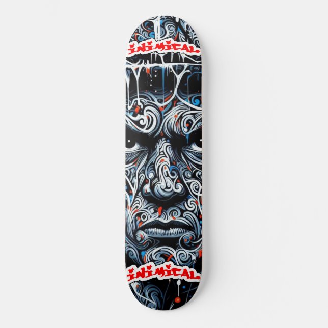 Inimical Sick Foo Skateboard (Vorderseite)