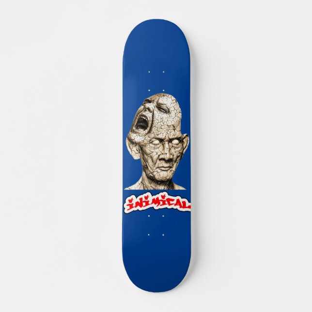 Inimical Tormented Man Skateboard (Vorne)