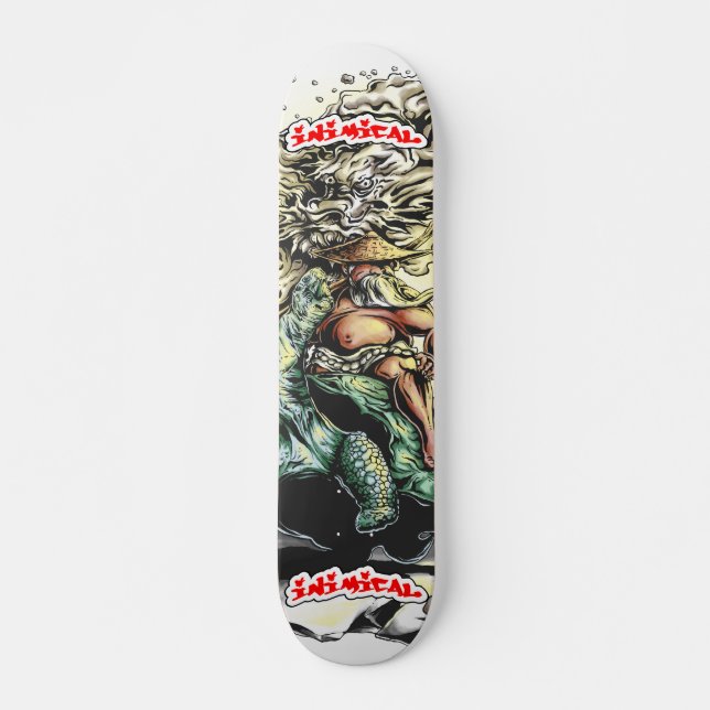 Inimical Wise Old Man Deck Skateboard (Vorne)