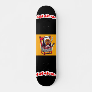 Inimikal durch das Salz Skateboard
