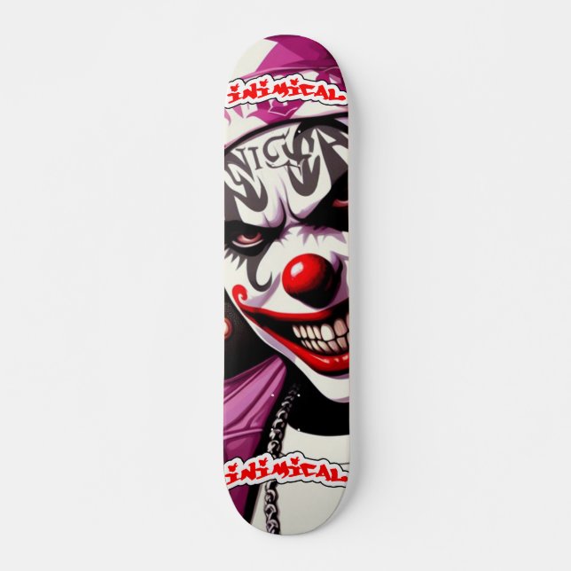 Inimikal-Wecker Skateboard (Vorne)