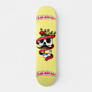 Inimikale Könige der Toten Tattoo Skateboard