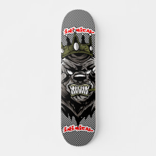 Inimikry Bear King 2 Deck Skateboard