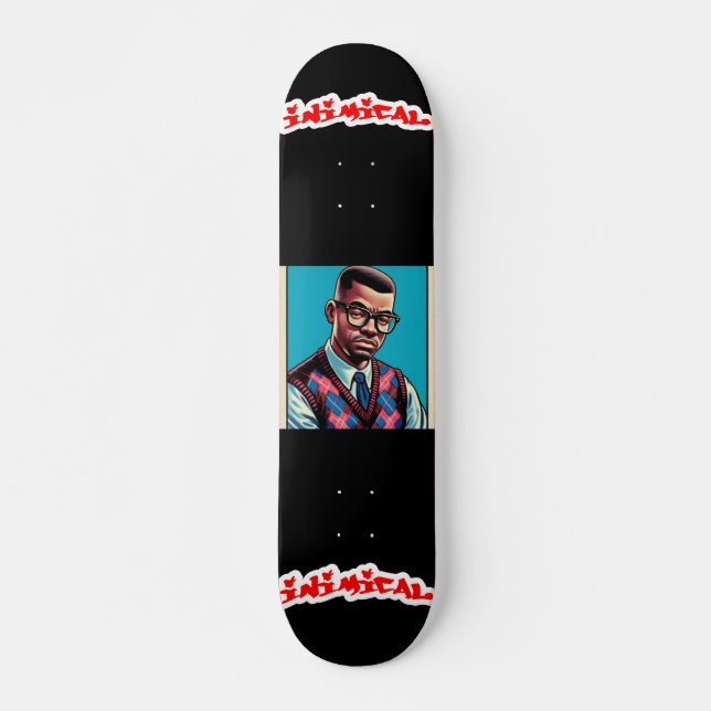 Inimitieren Sie Ihren Karo Skateboard (Vorne)
