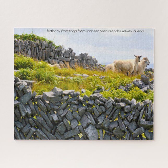 Inisheer Aran Islands Galway Irland. Jigsaw Puzzl (Horizontal)